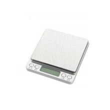 S07 Digital Milligram Scale 2kg/0.1g Portable Jewelry Scale Tare Powder Scale Micro Scale for Powder Medicine Gold Gem Reloading
