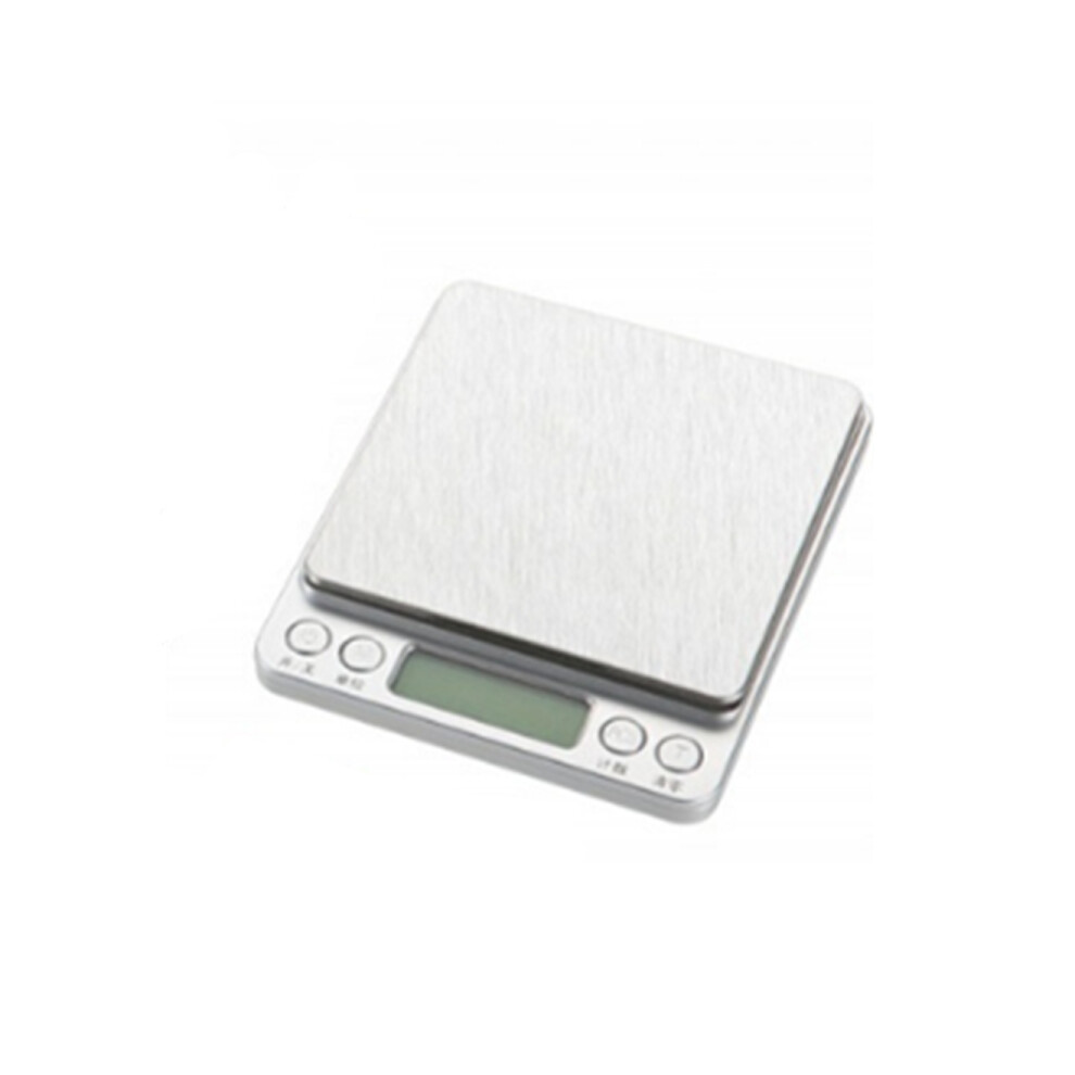 S07 Digital Milligram Scale 2kg/0.1g Portable Jewelry Scale Tare Powder Scale Micro Scale for Powder Medicine Gold Gem Reloading