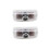 X12 2PCS Car Door Logo Light Courtesy Projector Laser Welcome Lights Shadow Light Lamps Accessories for Infiniti Welcome Light 3