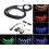 S09 1 to 4 90*120cm Car LED Colorful Chassis Light Music Rhythm Voice Control Atmosphere Light RGB with Remote Control 2