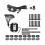 S02 1 to 8 RGB Car Chassis Light Car Atmosphere Light Car Bottom Light RGB Off-road Modified Car Light Led Rock Light 1