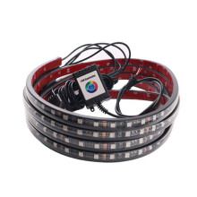 S14 1 to 4 90*60cm RGB Colorful Mobile Phone APP Control Music Sound Control Light Atmosphere Light Car Chassis Light