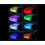 S29 1 to 4 Car Foot Sole Atmosphere Light Bluetooth APP Colorful Light with USB Music Light Strip Set Car Bottom Light 2
