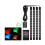 S32 1 to 4 Car Atmosphere Light Sound Control Soft Light with Car Cigarette Lighter Colorful RGB Foot Pad Decorative Light Bar 3
