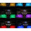 S36 1 to 4 18led Lamp with Cigarette Lighter Bluetooth Audio Control Car Atmosphere Lamp RF Wireless Car Colorful Soft Light Bar 2