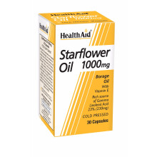 Health Aid Starflower Oil 1000mg (23% GLA), 30 Capsules