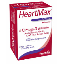 Health Aid HeartMax Blister (Omega-3 EPA/DHA, Lycopene, Grape Skin Extract ++), 60 Capsules