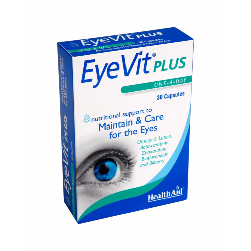 Health Aid, EyeVit Plus, 30 Capsules
