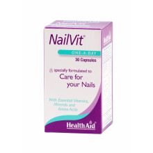 Health Aid NailVit (B Vitamins, Gelatine, PABA ++), 30 Capsules