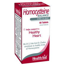 Health Aid Homocysteine (Trimethylglycine, Choline, Vit B12 ++), 60 Tablets