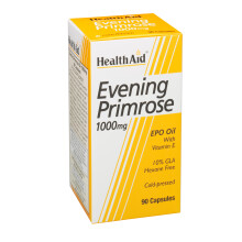 Health Aid Evening Primrose Oil 1000mg + Vitamin E, 90 caps