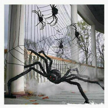 (50CM) Halloween House Prop Spider Giant Spider Outdoor