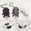 Brio (Small black mouse) Joke Fake Rubber Plastic Rat Mouse Pranks Prop Toy 4