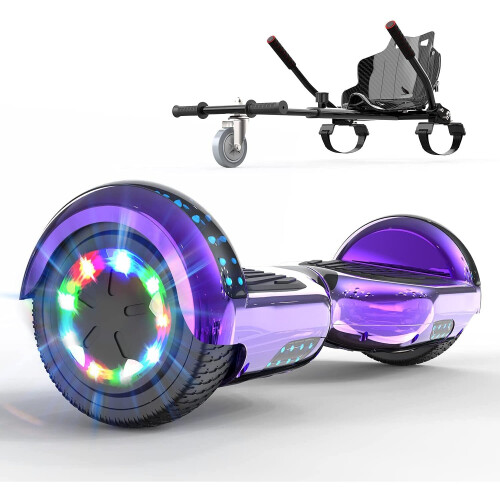 6.5'' Hoverboards with Hoverkart Self Balanced Electric Scooter Segway