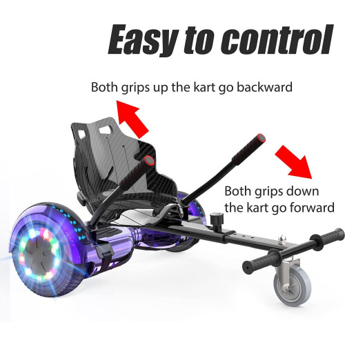 6.5'' Hoverboards with Hoverkart Self Balanced Electric Scooter Segway 1