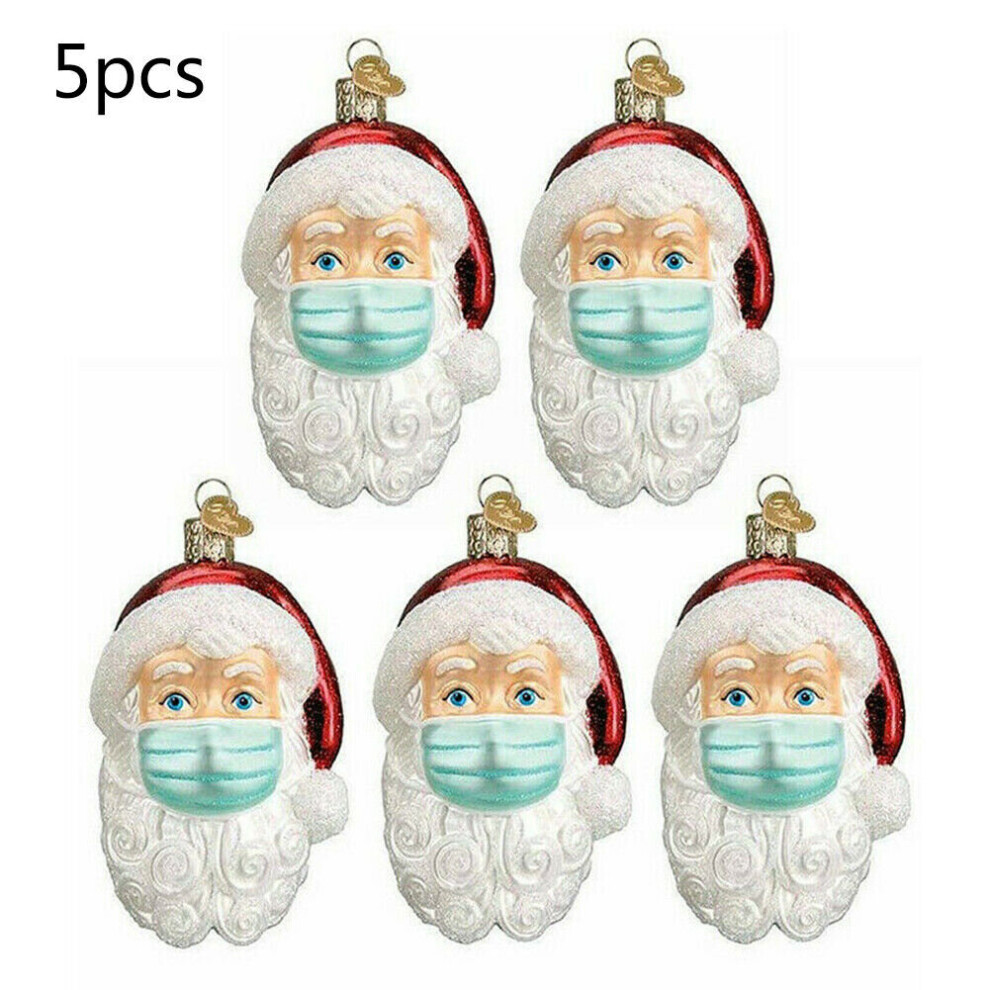 (5pcs) Christmas Tree Ornament 2020 Family Xmas Lockdown