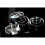 MODIFIX_CO_UK BMW ALL BLACK Emblem Badge 7pcs Set: Front + Rear + Centre Caps + Decal 7