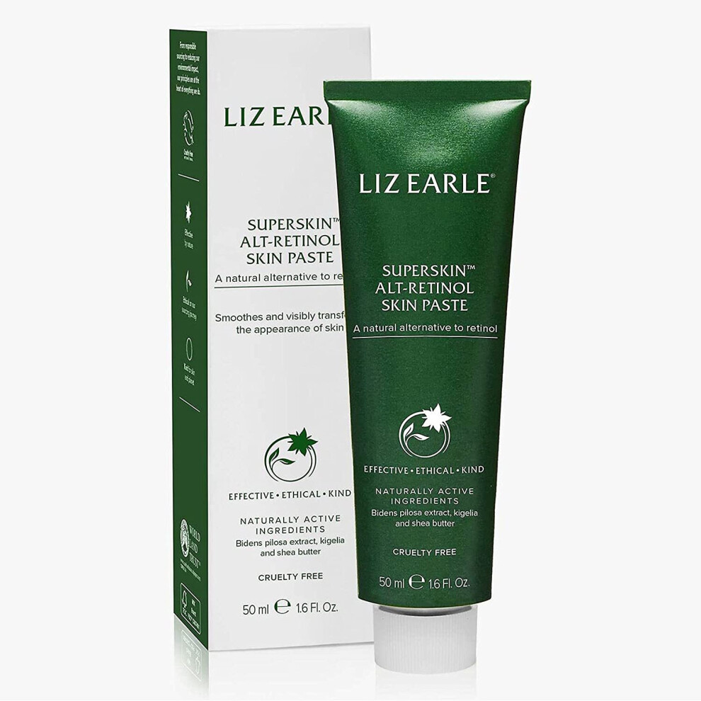 LIZ EARLE SUPERSKIN ALT-RETINOL FACIAL SKIN PASTE 50ML- BOXED