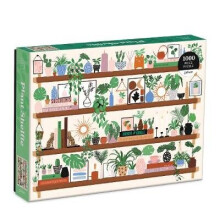 Puzzle mit 1000 Teilen: Pflanzen-Shelfie