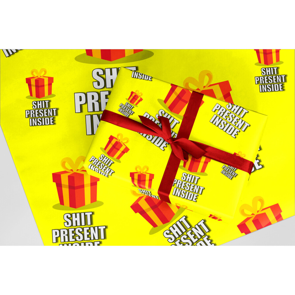 Rude Wrapping Paper 29 Sh** Present Christmas Birthday Gift Wrap