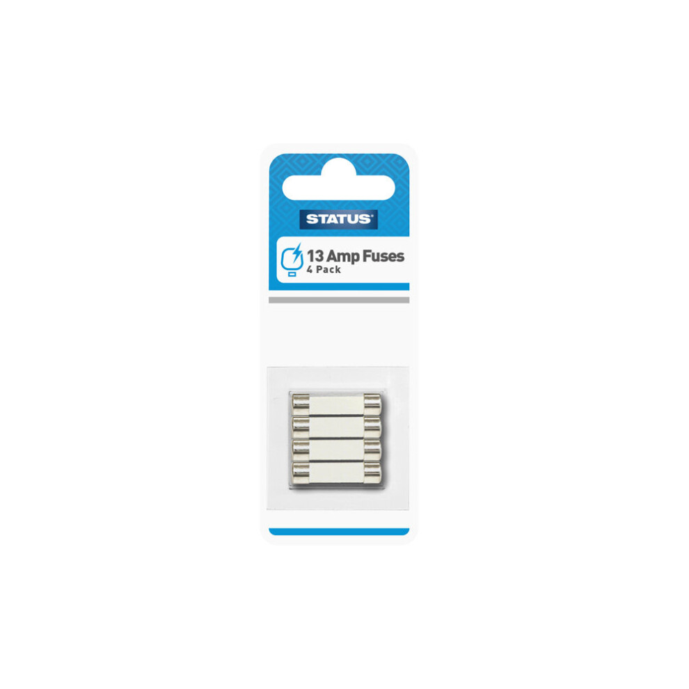 Status 13 amp Fuses - Pack of 4