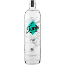El Sueno Premium Tequila Silver 70cl – 38% ABV, Handcrafted in Jalisco by Five Generations