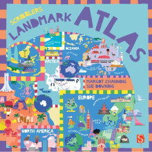 Scribblers' Landmark Atlas - Margot Channing - book