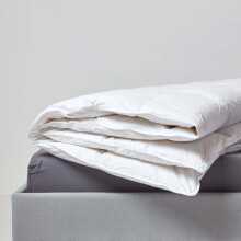 Homescapes Goose Feather and Down 4.5 Tog Summer Duvet
