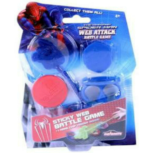 Marvel The Amazing Spider-Man Web Attack Battle Game Include 1 Rare Chip Hidden Inside 2