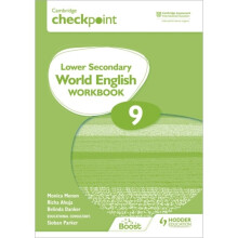 Cambridge Checkpoint Lower Secondary World English Workbook 9 - Monica Menon - book