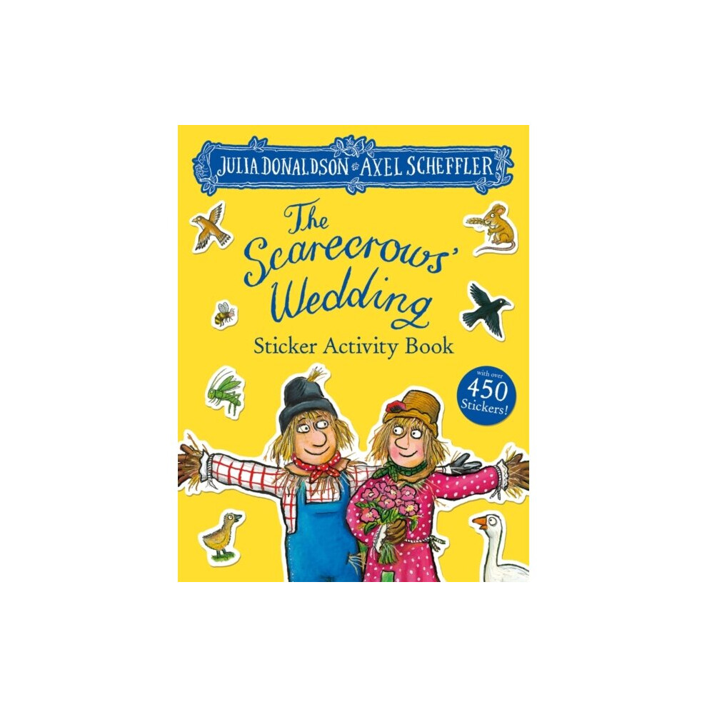 Axel Scheffler The Scarecrows' Wedding Sticker Book - Julia Donaldson - Book