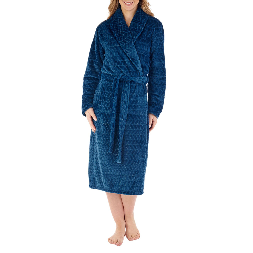 (Teal, XLarge) Slenderella HC88318 Women's Dressing Gown