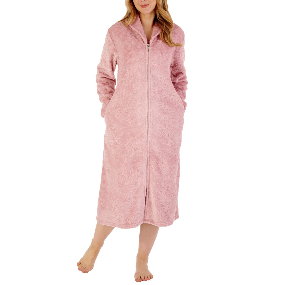 (Pink, XLarge) Slenderella HC88332 Women's Dressing Gown