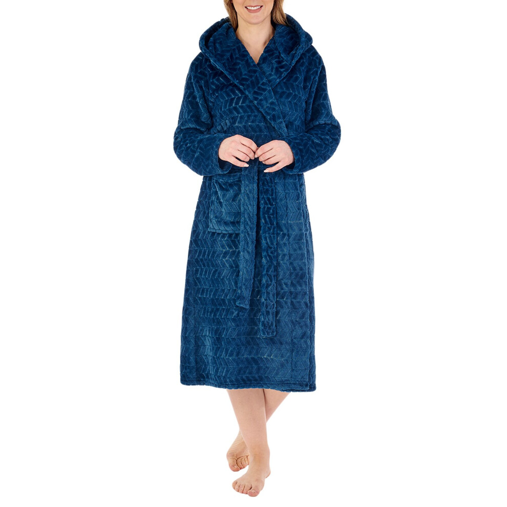 (Teal, XLarge) Slenderella HC88319 Women's Dressing Gown