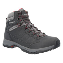 (UK 8, Black/Red) Berghaus Mens 2021 Expeditor Ridge 2.0 Lightweight Leather Hiking Boots