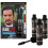 Blackbeard for Men Temporary Colour Beard Moustache Eyebrows BLACK X3 1