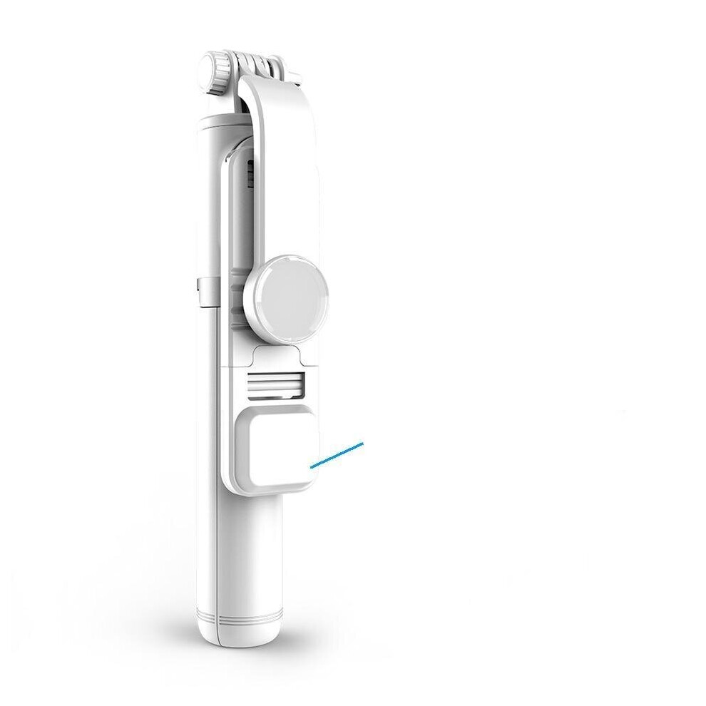 (Q02s ) Electop Wireless Bluetooth Selfie Stick Foldable Mini Tripod With Fill Shutter Remote Control For Iphone/Android/Huawei White/Light 3503950392692