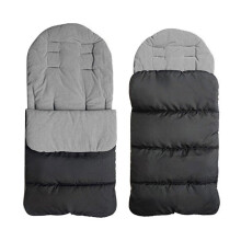 (Gray) Winter Baby Stroller Sleeping Bags, Windproof Warm Pad