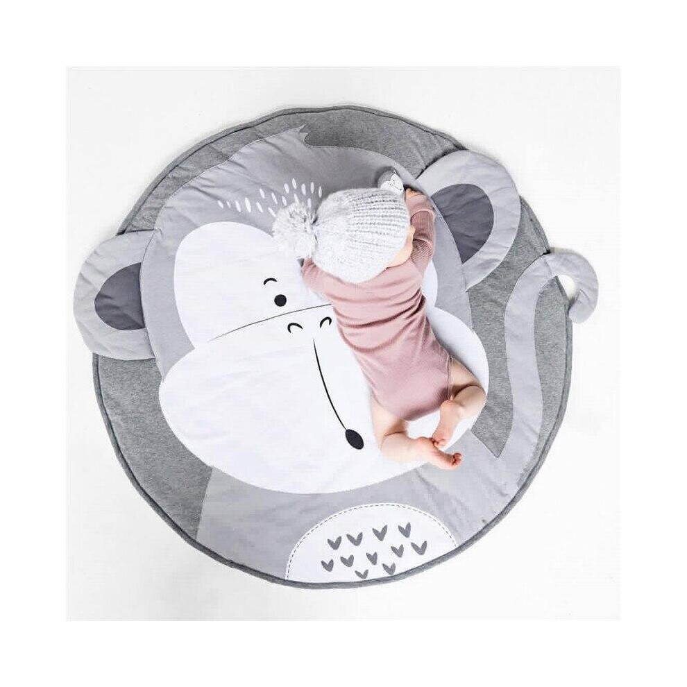 (monkey) Child Safety Protective Carpet, Animal Pattern Cushion Baby Play Mat