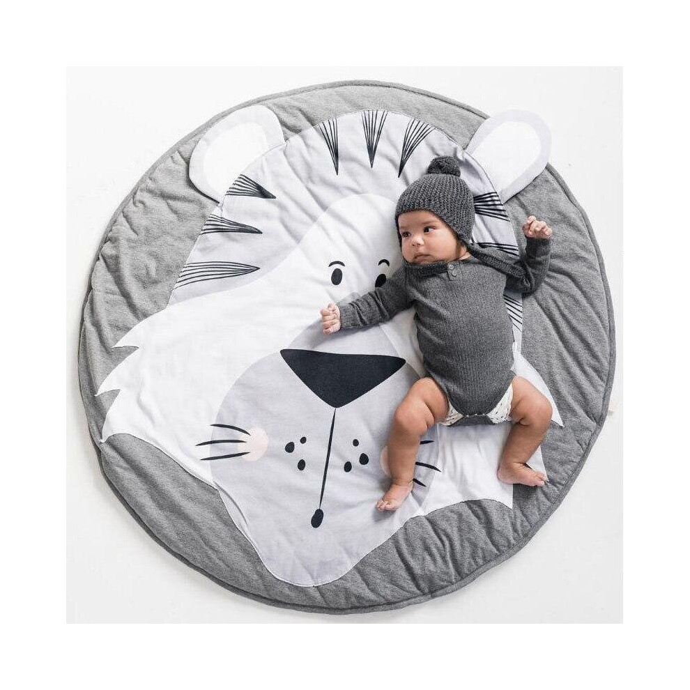 (Tiger) Child Safety Protective Carpet, Animal Pattern Cushion Baby Play Mat