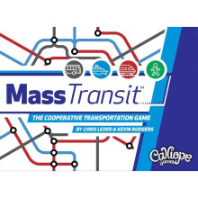 Calliope Games Mass Transit - Samarbejdsfamiliespil - Sjovt tempo for b?rn og voksne - 1-6 spillere - fra The Makers of Tsuro and Roll for It!