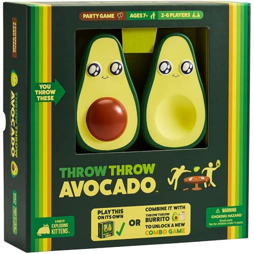 Exploding Kittens Throw Throw Avocado Card Game