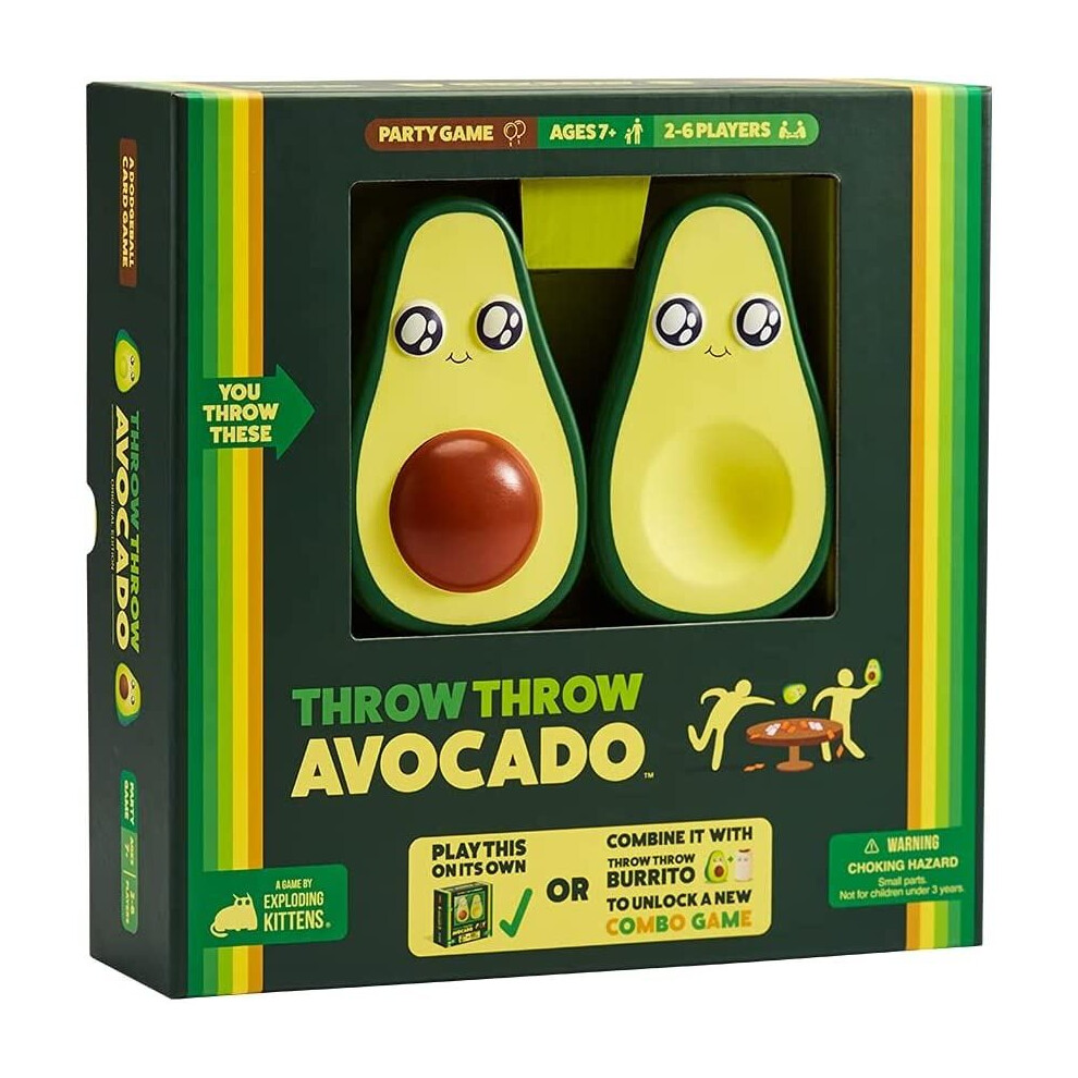 Exploding Kittens Throw Throw Avocado Card Game