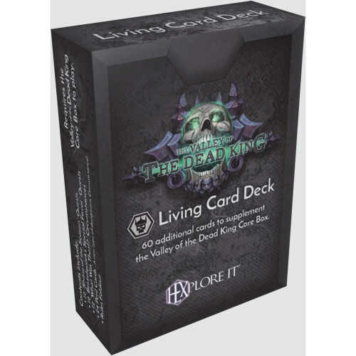 HEXplore It - Valley of the Dead King - Living Card Deck