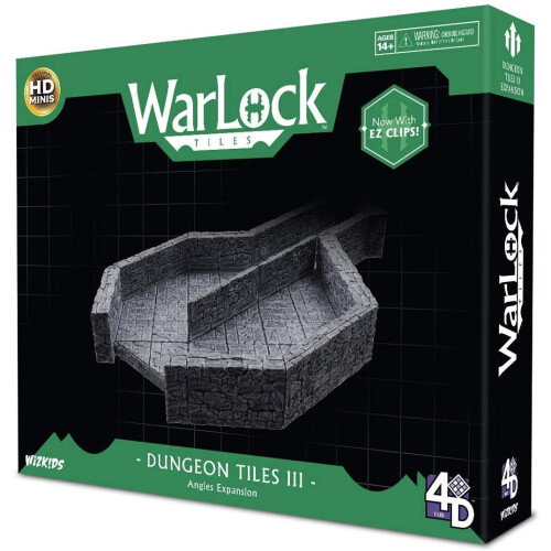 Warlock Fliser: Udvidelse - Dungeon Tile III Angles