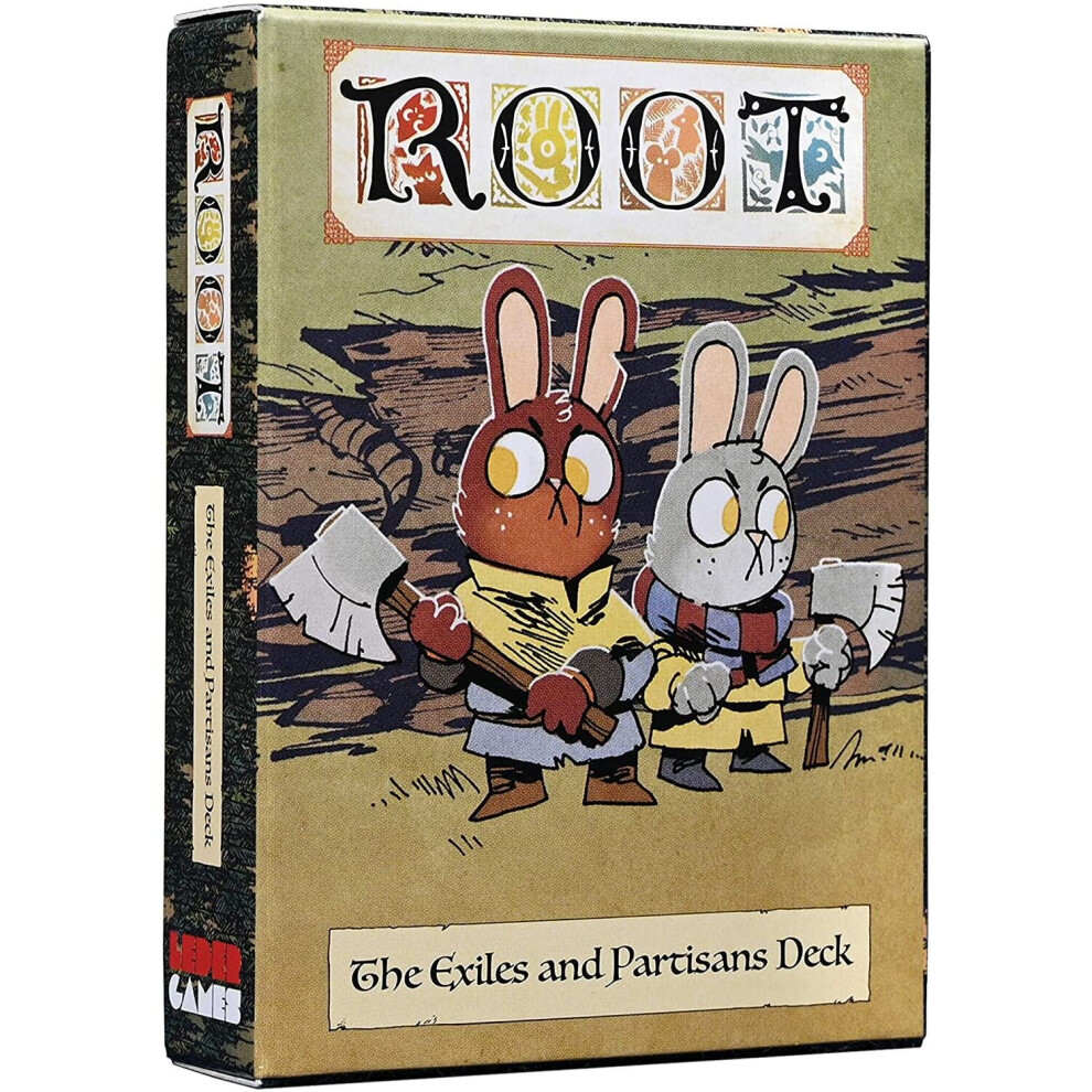 Leder Games Root: Gli Esili E Partigiani Deck, LED01004-image