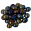 Gaming Stone Colors Black Opal Iridized 1