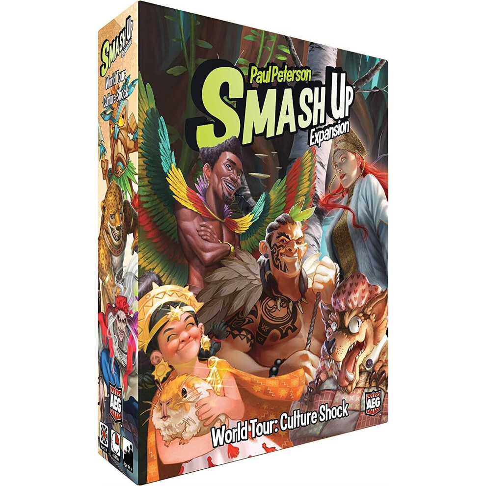 Smash Up World Tour Culture Shock Card Game