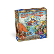 R & R Games Rajas of The Ganges, I Lanciatore di Dadi, Nuova Versione del Gioco da Tavolo
