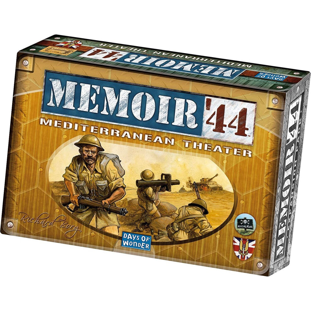 Memoir 44 Mediterranean Theatre Board Game